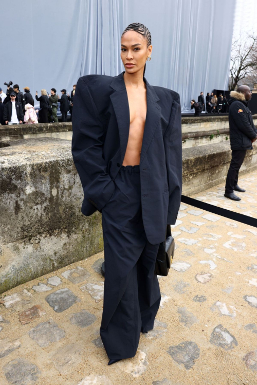 Joan Smalls at Balenciaga Fashion Show at Paris Fashion Week, March 2024 2