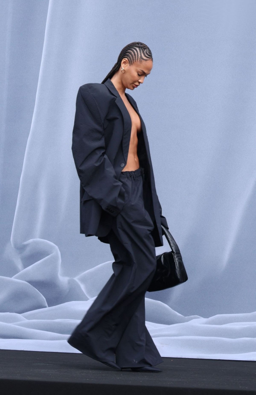 Joan Smalls at Balenciaga Fashion Show at Paris Fashion Week, March 2024 5