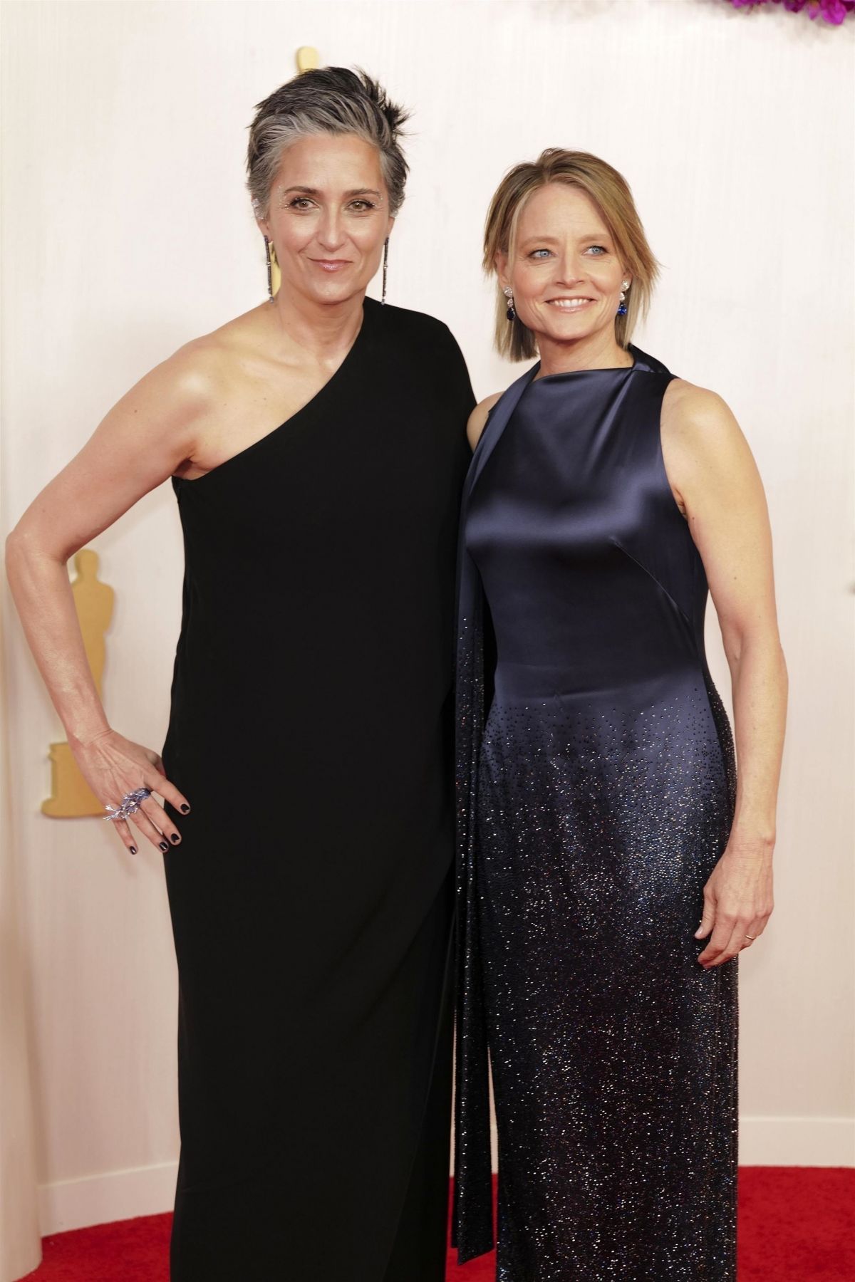 Jodie Foster and Alexandra Hedison at Academy Awards, March 2024