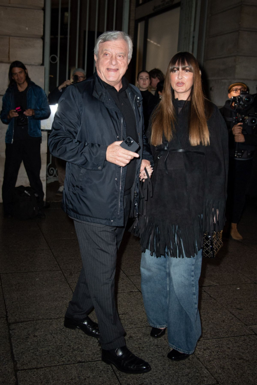 Julia Toledano at Schiaparelli Show Paris Fashion Week, February 2024