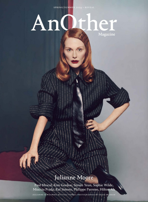 Julianne Moore for AnOther Magazine Spring/Summer Issue, March 2024