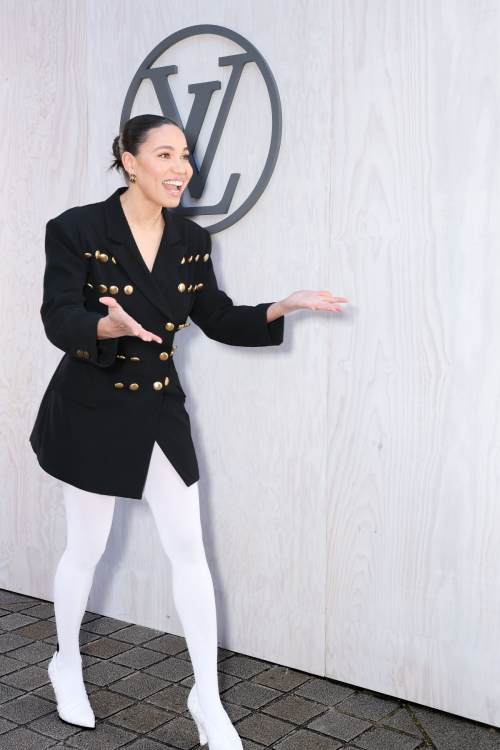 Jurnee Smollett at Louis Vuitton Fall Winter Fashion Show Paris Fashion Week, March 2024 7