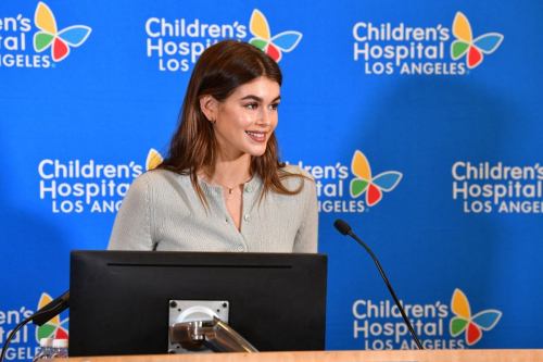 Kaia Gerber at 9th Annual Children