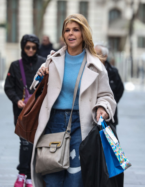 Kate Garraway Leaves Global Radio Studios in London 3