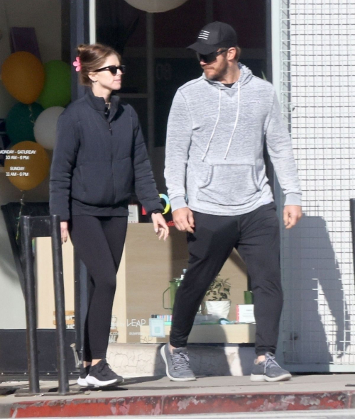 Katherine Schwarzenegger and Chris Pratt Out in Los Angeles, March 2024