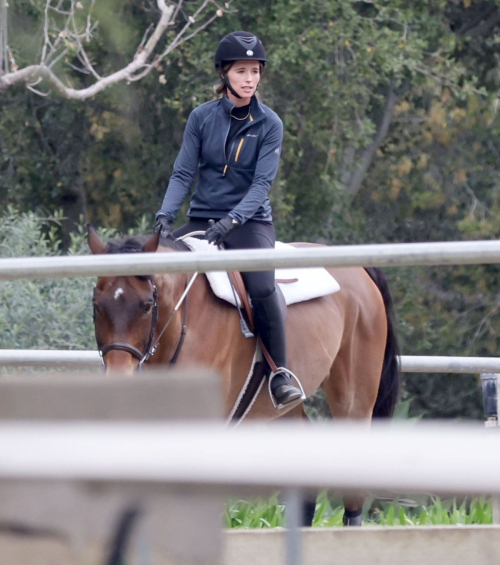 Katherine Schwarzenegger Horseback Riding Los Angeles, February 2024 5