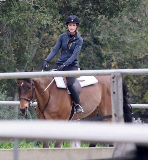 Katherine Schwarzenegger Horseback Riding Los Angeles, February 2024 6