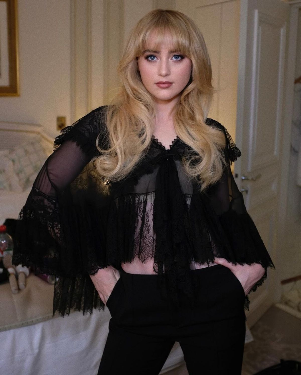 Kathryn Newton Paris Fashion Week Photoshoot, February 2024