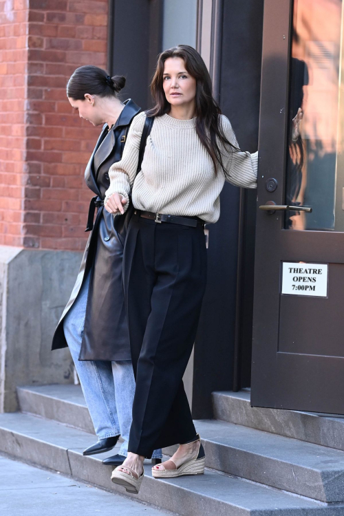 Katie Holmes Out on First Day of Spring in New York, March 2024 1