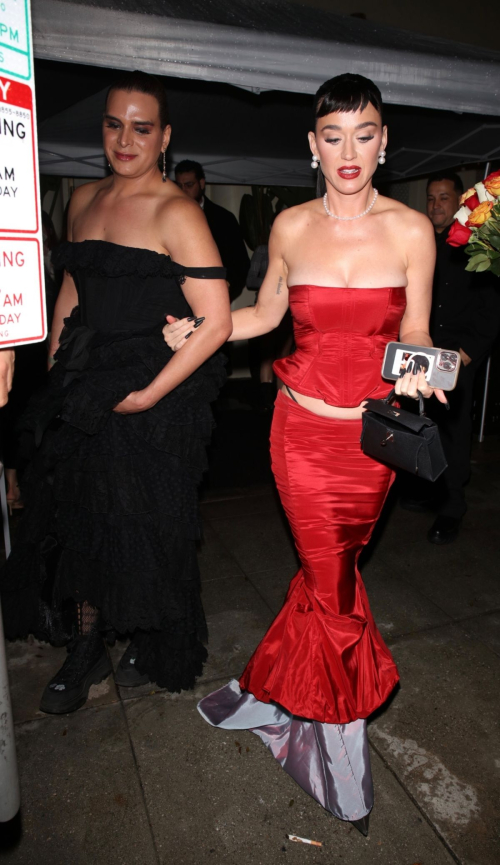 Katy Perry Leaves Billboard Music Bash at Delilah in Los Angeles, March 2024 1