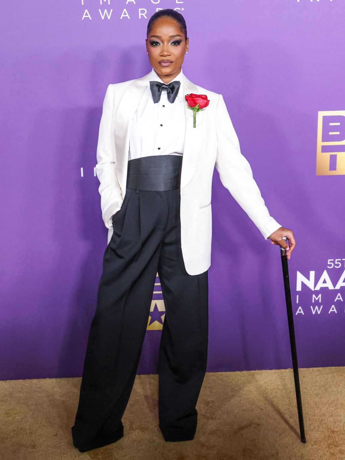 Keke Palmer at NAACP Image Awards in Los Angeles, March 2024