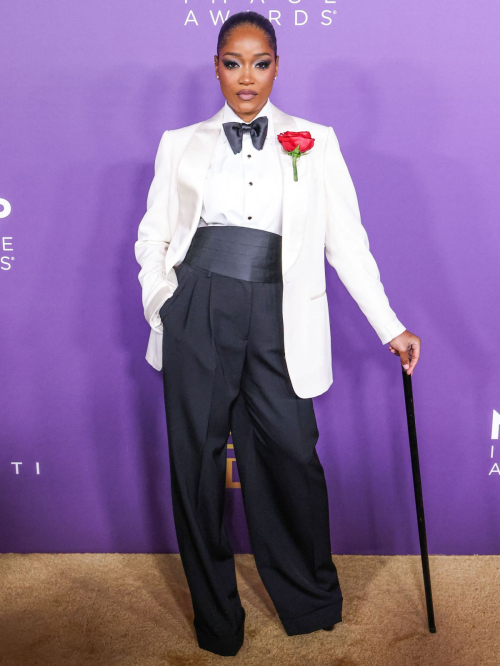 Keke Palmer at NAACP Image Awards in Los Angeles, March 2024 3