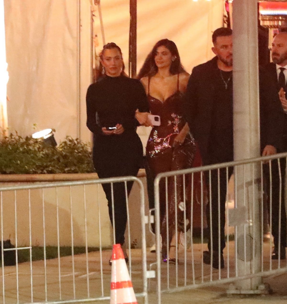 Kendall and Kylie Jenner Leave Vanity Fair Oscars Party, March 2024