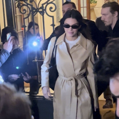 Kendall Jenner Leaves Hotel After Filming in Paris, March 2024 4