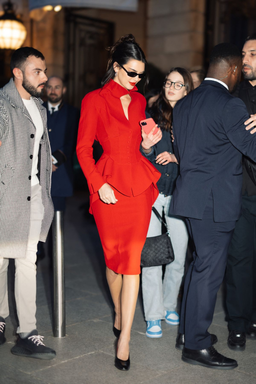 Kendall Jenner Leaves Ritz Hotel in Paris, March 2024 3