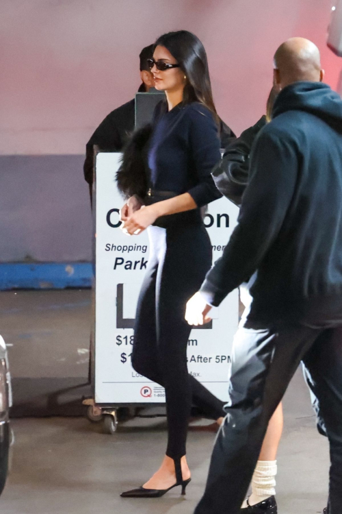 Kendall Jenner Out for Lunch with Friends at Sushi Park, March 2024