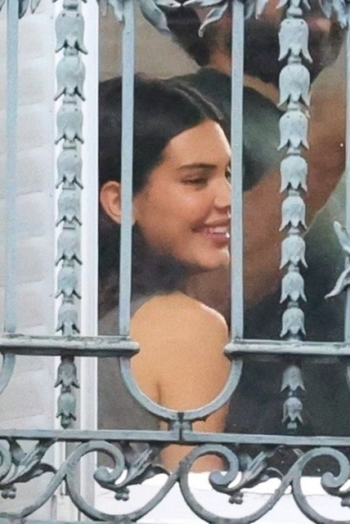 Kendall Jenner Prepares for L’Oreal Ad Shooting in Paris, March 2024