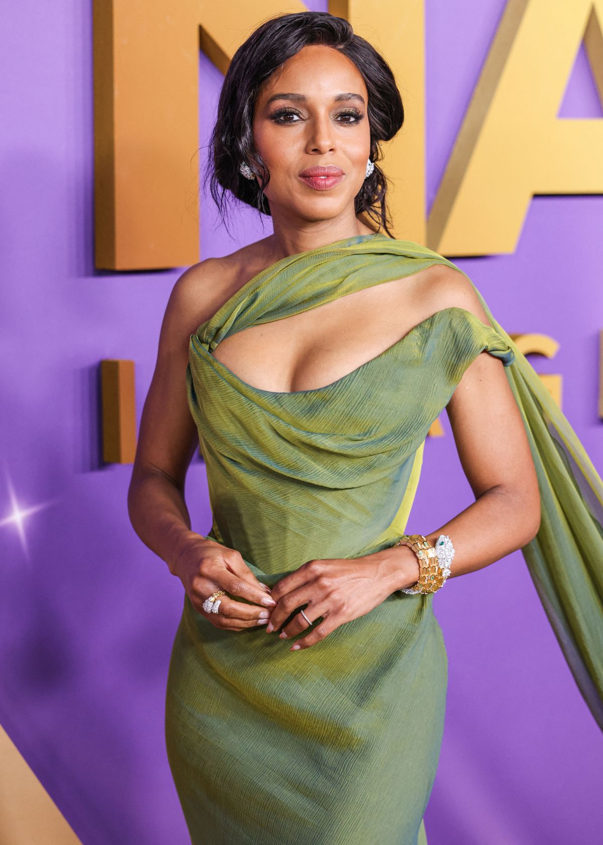 Kerry Washington at NAACP Image Awards in Los Angeles, March 2024