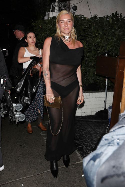 Kesha Arrives at Vanities A Night For Young Hollywood Event, March 2024 2