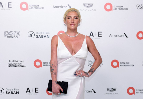 Kesha at Elton John AIDS Foundation Oscar Viewing Party, March 2024 1