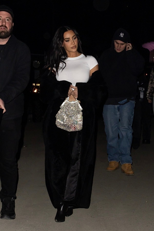 Kim Kardashian Leaves Kanye West’s Vultures 2 Performance, March 2024 1