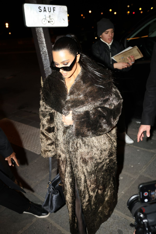 Kim Kardashian Night Out at Paris Fashion Week, March 2024 2