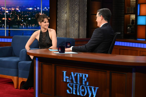 Kristen Stewart at Late Show with Stephen Colbert, March 2024 1