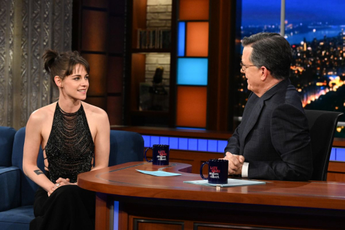 Kristen Stewart at Late Show with Stephen Colbert, March 2024 2