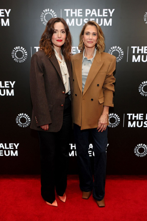 Kristen Wiig and Carol Burnett at A Night With Apple TV Palm Royale at The Paley Museum in New York 3