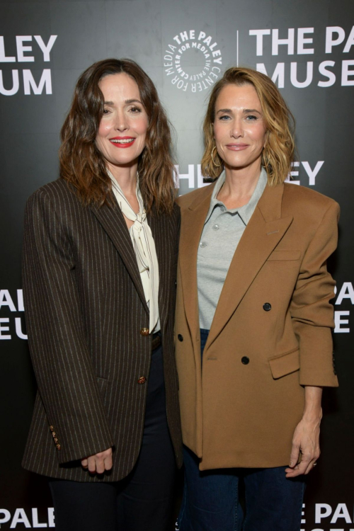 Kristen Wiig and Carol Burnett at A Night With Apple TV Palm Royale at The Paley Museum in New York 4