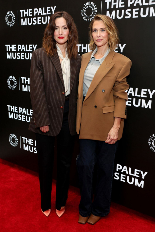 Kristen Wiig and Carol Burnett at A Night With Apple TV Palm Royale at The Paley Museum in New York 5