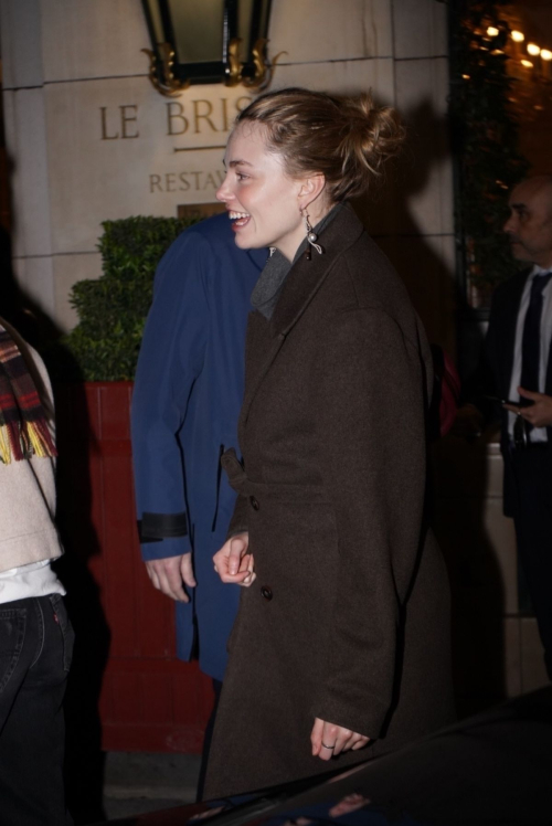 Kristine Froseth Leaving Hotel Paris, March 2024 4