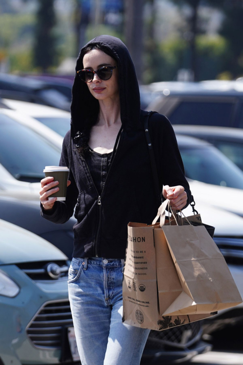 Krysten Ritter Out for Coffee and Groceries in Studio City, March 2024 1