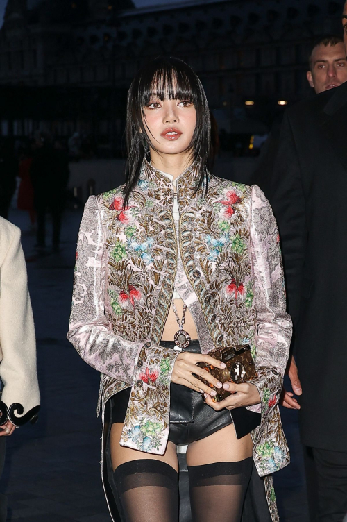 Lalisa Manobal at Louis Vuitton Fashion Show Paris Fashion Week, March 2024