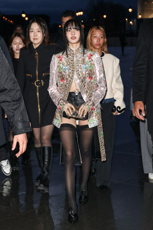 Lalisa Manobal at Louis Vuitton Fashion Show Paris Fashion Week, March 2024 2