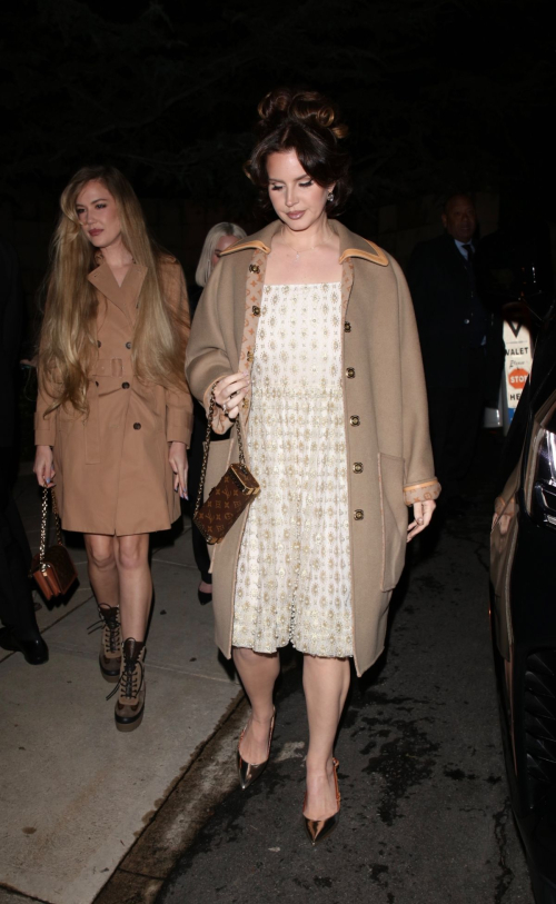 Lana Del Rey Arriving at Pre-Oscars Party at Mr. Chow, March 2024 1