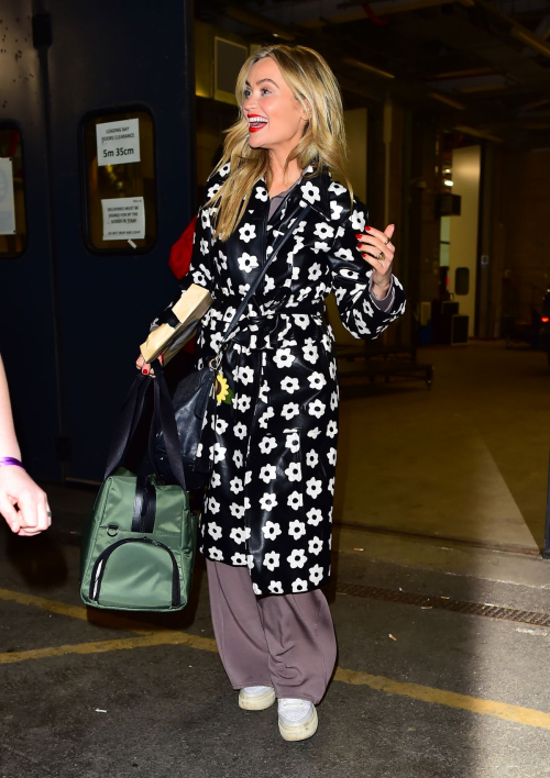 Laura Whitmore Leaves Comic Relief Studios in Salford, March 2024 2