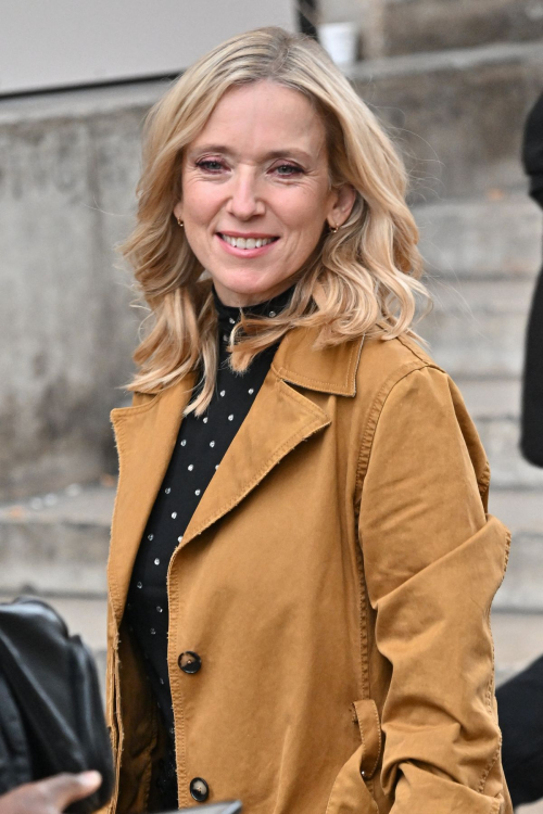 Lea Drucker at Rabanne Fashion Show Paris Fashion Week, February 2024