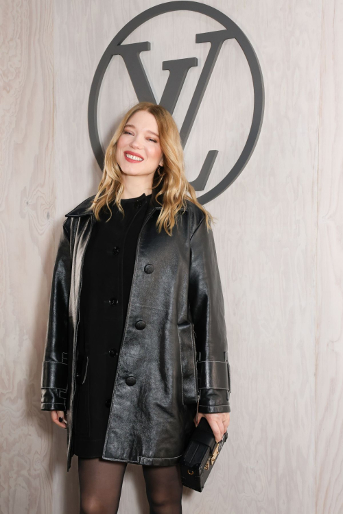 Lea Seydoux at Louis Vuitton Fashion Show Paris, March 2024 2