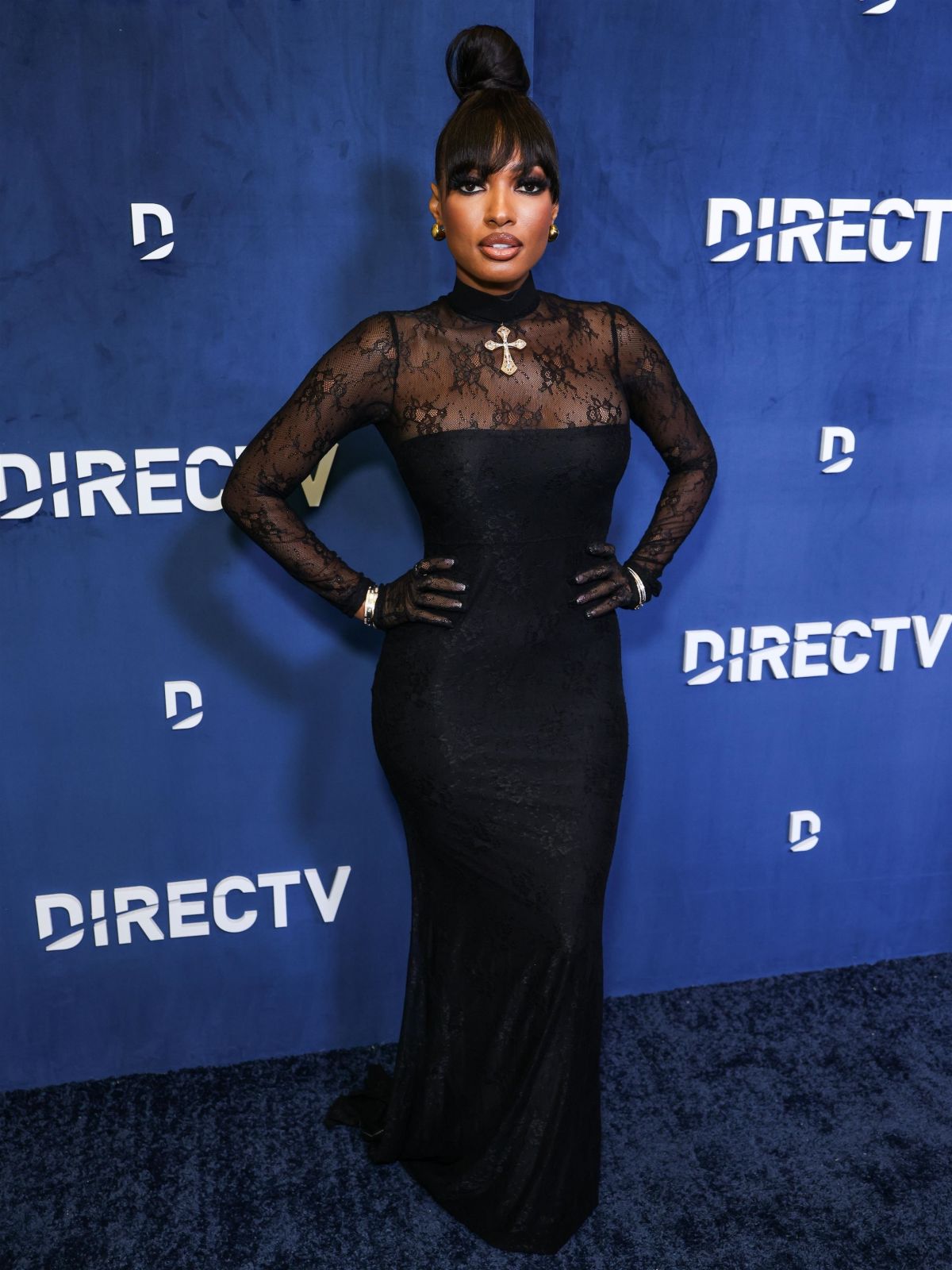 Lesa Milan at DirecTV Oscar Viewing Party, March 2024