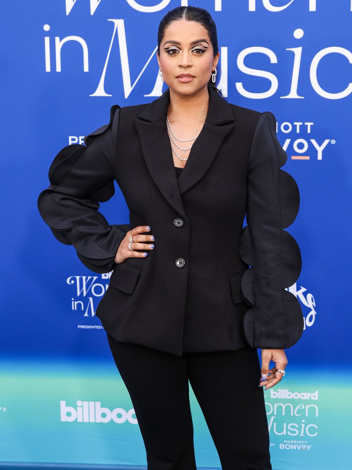 Lilly Singh at Billboard Women in Music Event, March 2024