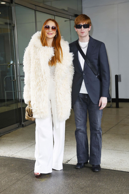 Lindsay and Cody Lohan Leaving CBS Studios New York, March 2024 2