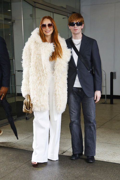 Lindsay and Cody Lohan Leaving CBS Studios New York, March 2024 4