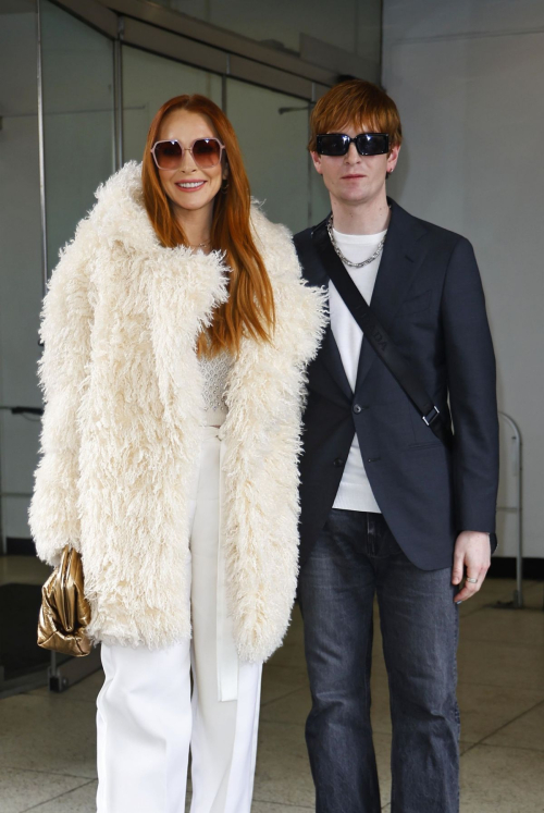 Lindsay and Cody Lohan Leaving CBS Studios New York, March 2024 5