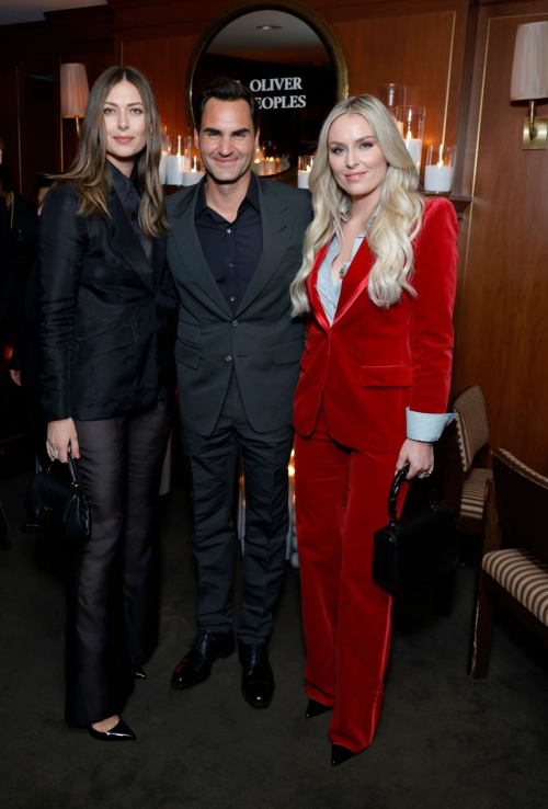 Lindsey Vonn at Roger Federer Oliver Peoples Dinner, February 2024 5