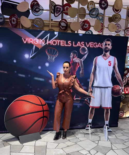 Lisa Ann NBA March Madness Promotion Las Vegas