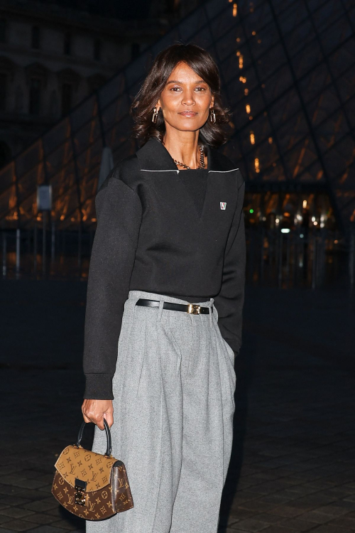 Liya Kebede at Louis Vuitton Fashion Show Paris Fashion Week, March 2024 2