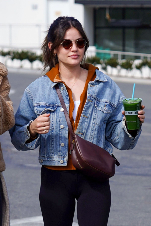 Lucy Hale Out Shopping at Erewhon in Studio City, March 2024 2