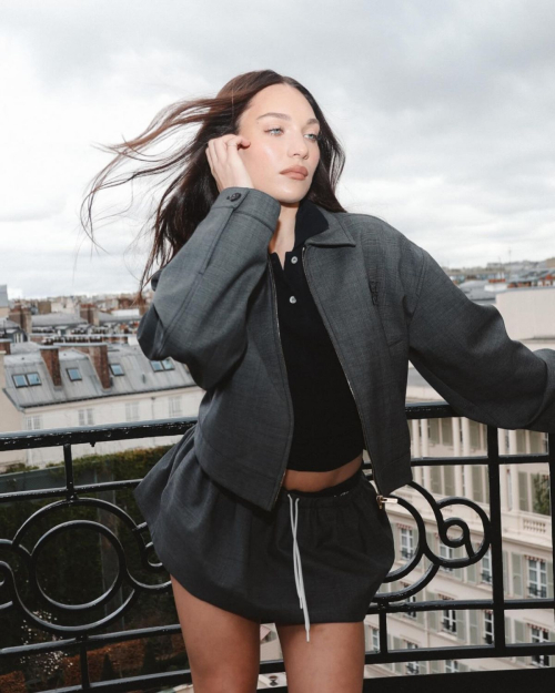 Maddie Ziegler at Photoshoot in Paris, March 2024