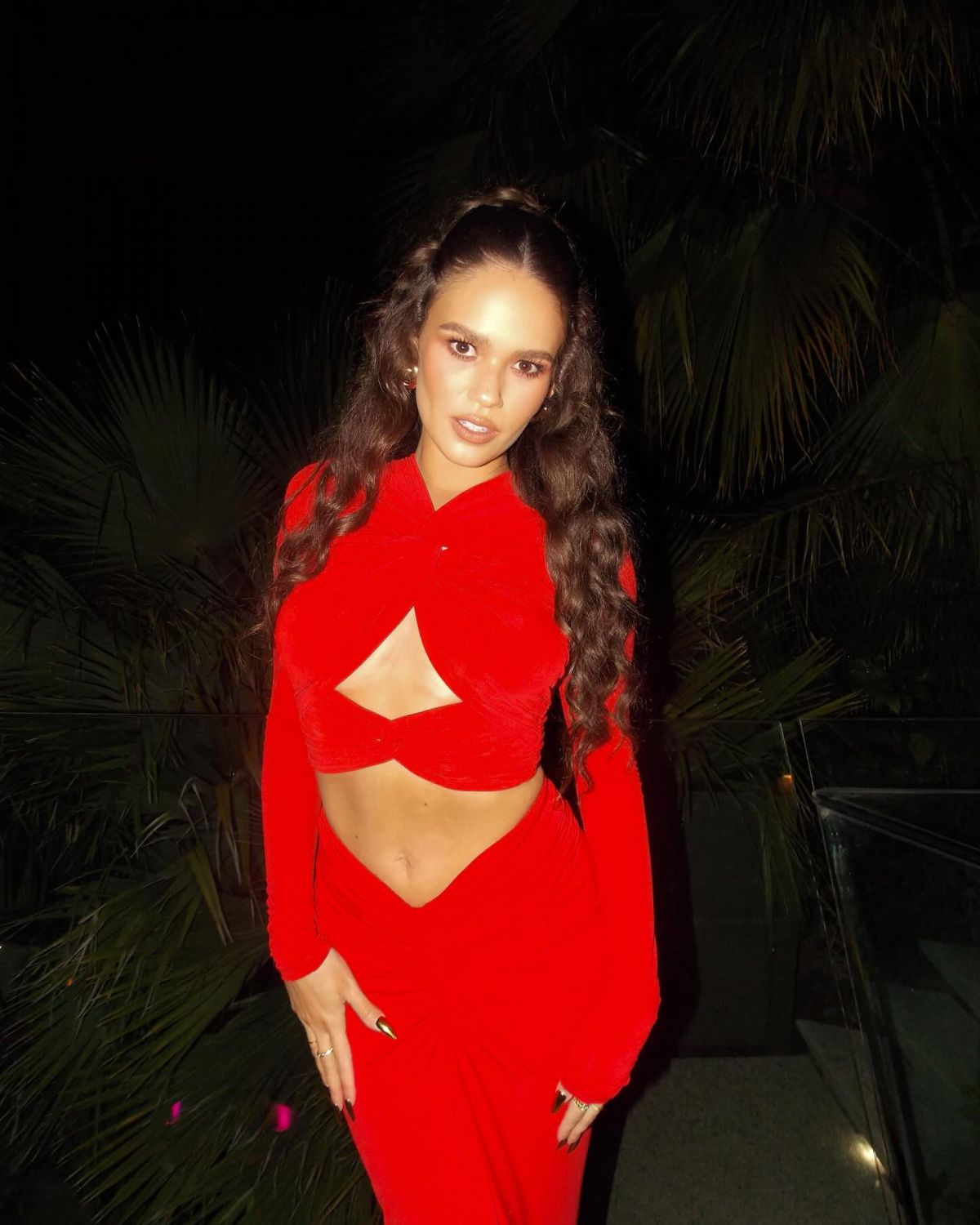 Madison Pettis at a Photoshoot March 2025